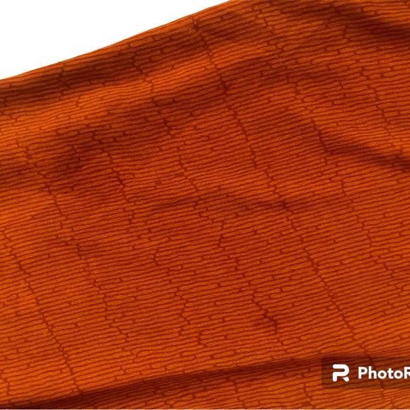 Flowy orange trousers - Picture 2 of 6